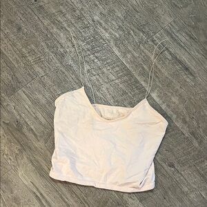 Free people Cream Spaghetti Strap Top